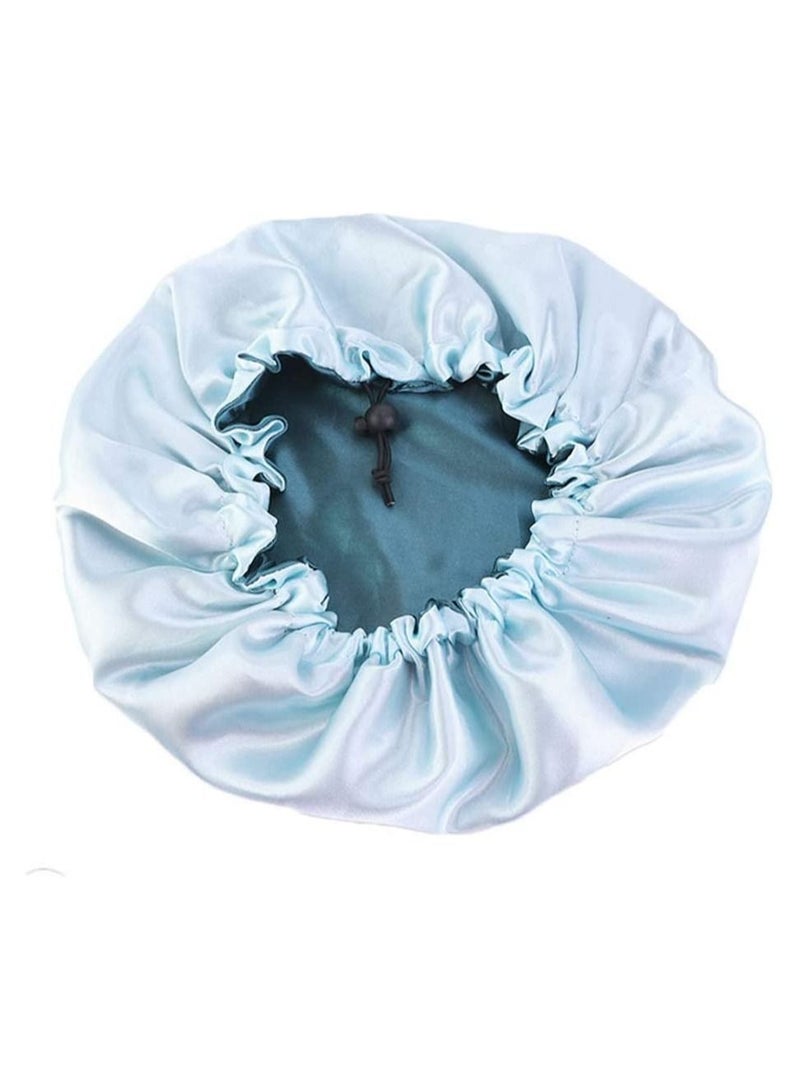 ORiTi غطاء رأس نسائي من الساتان ذو وجهين قابل للتعديل - قبعة نوم ناعمة مزدوجة الجوانب، تحمي الشعر الطبيعي، ألوان متنوعة - Image 5
