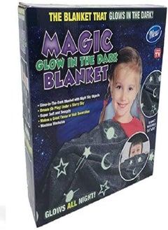 Magic Glow in The Dark Blanket Throw