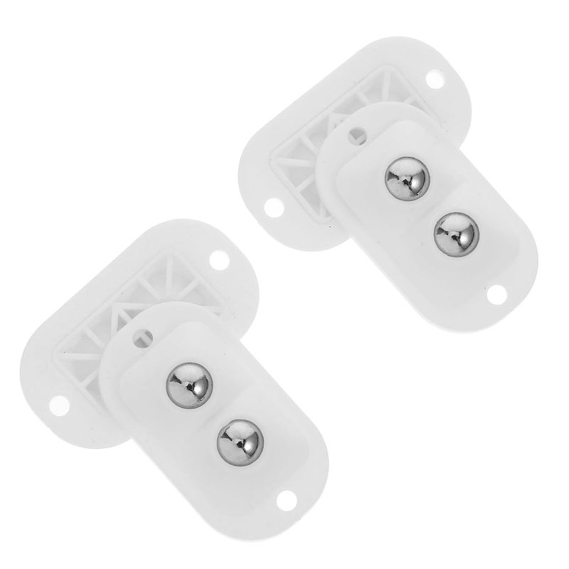 4Pcs Self Adhesive Caster Wheels For Furniture Storage Boxes Trash Cans No Drill Mobility - Image 1