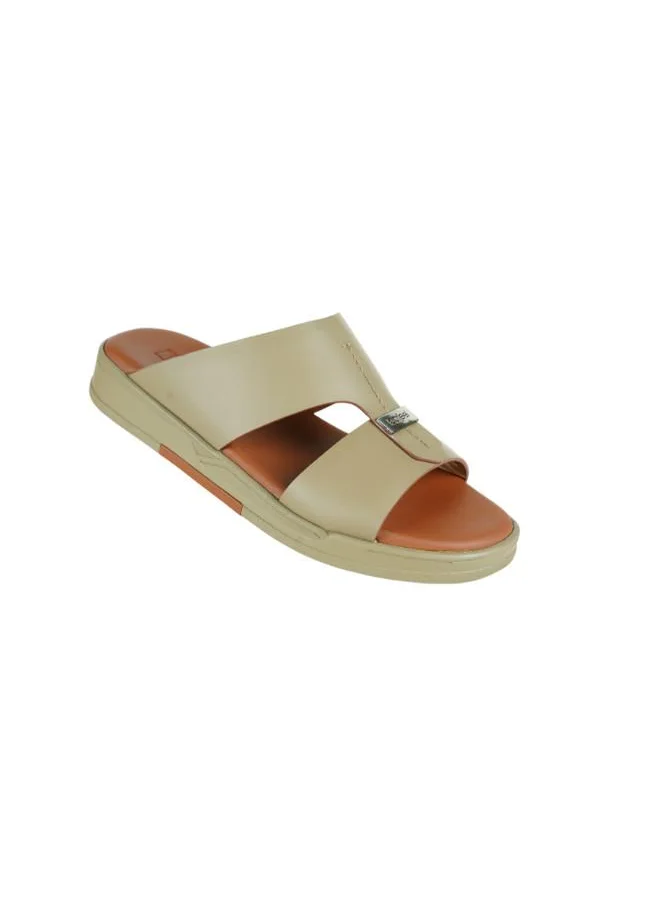 بارجيل أونو 008-3598 Barjeel Uno Mens Arabic Sandals MSA127 Stone