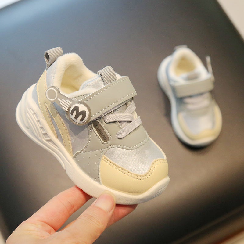 Mesh Sneakers Lightweight Flexible Sole Walking Shoes For Kids Indoor And Outdoor Activities - Image 1