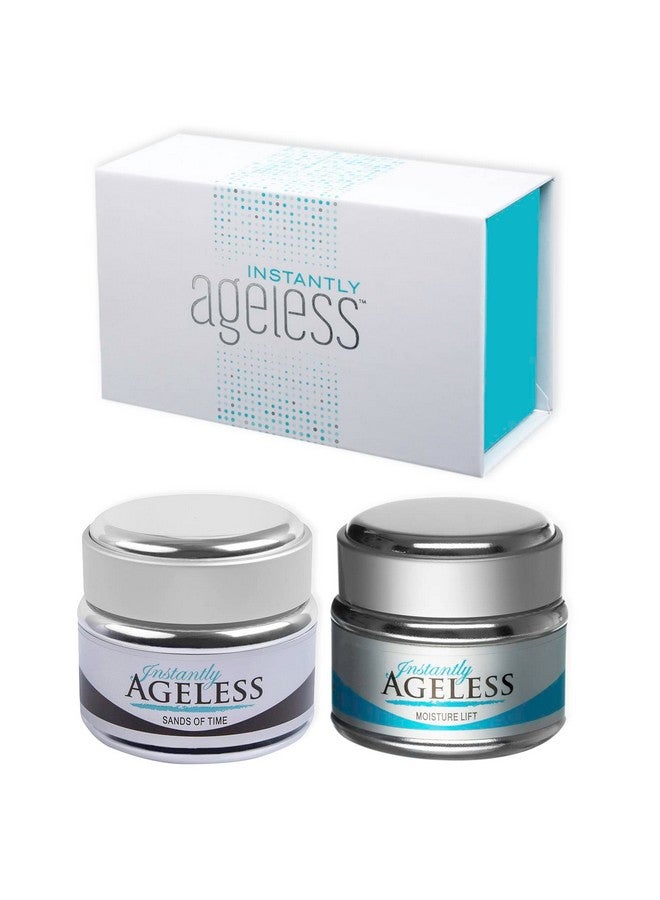 Instantly Ageless Facelift In A Box Trio Bundle Instant Eye Bag Remover Puffiness 1 Box Of 25 Vials With Moisture Lift And Sands Of Time Instant Wrinkle Remover For Face Instant Lift - Image 2