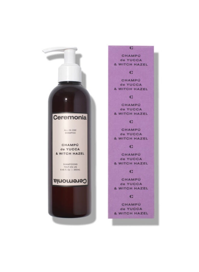 CEREMONIA شامبو سيريمونيا شامبو دي يوكا وويتش هازل 250 مل - Image 2