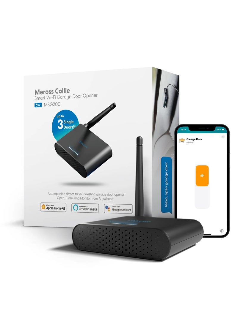 meross Smart Garage Door Opener Remote for Apple Home Kit - Image 1