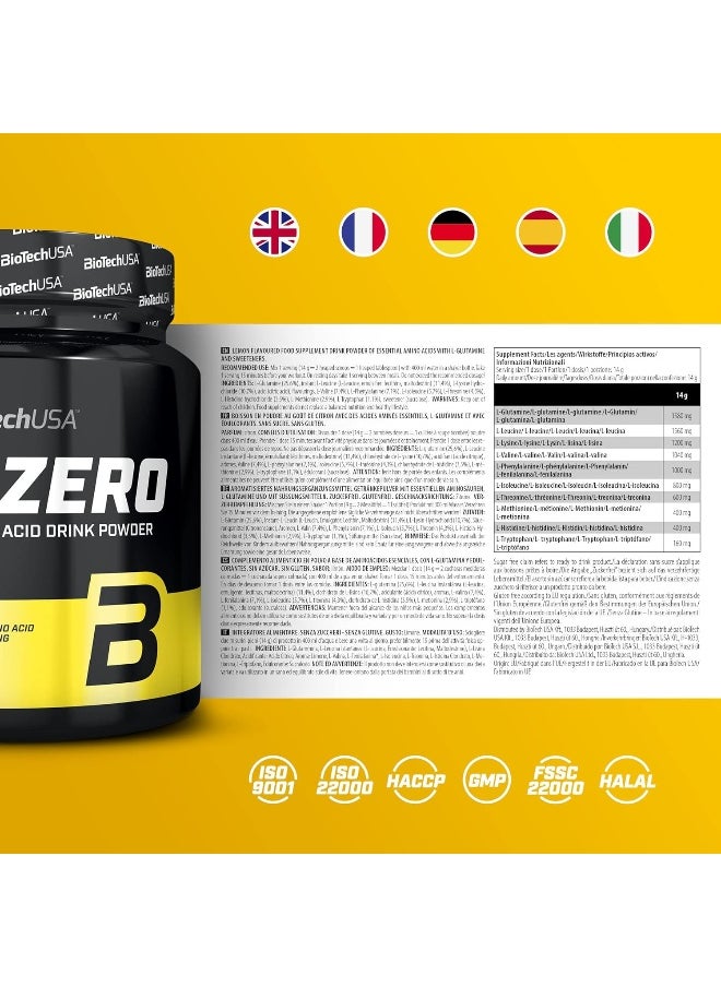 BioTechUSA BioTechUSA EAA Zero 350 g Essential Amino Acids of EAA BCAA  - Image 4