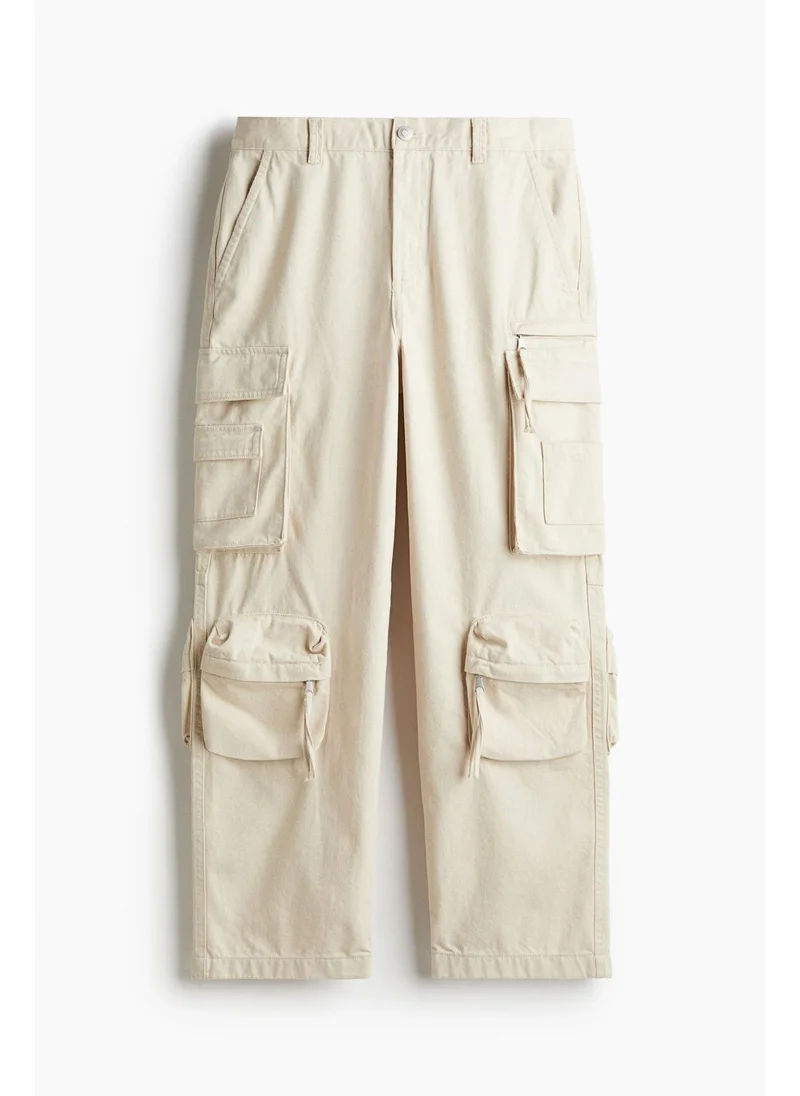 اتش اند ام Loose Cargo Jeans