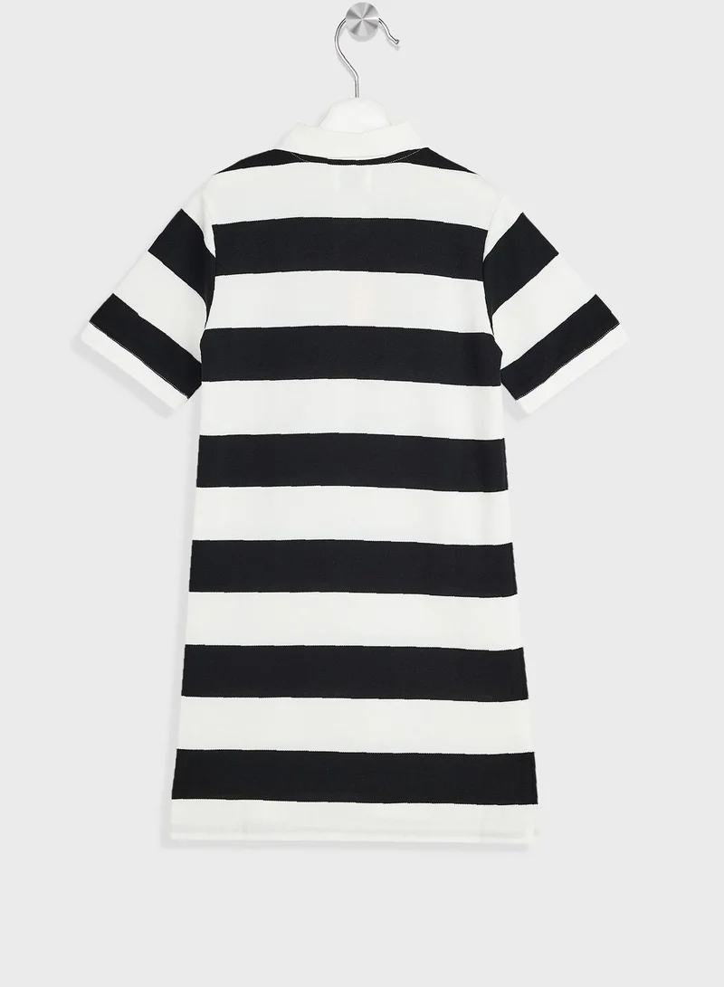 Pinata Girls Stripe Polo Dress