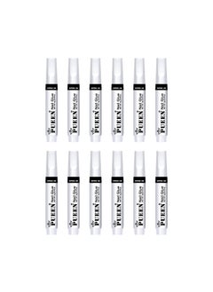 PUEEN PUEEN Nail Glue for Acrylic Nails and Nail Decorations, Long Lasting Professional Super Bond Quick Drying Adhesive for False Nail Tips Charms Rhinestones - BH001019 (Pack of 12) 