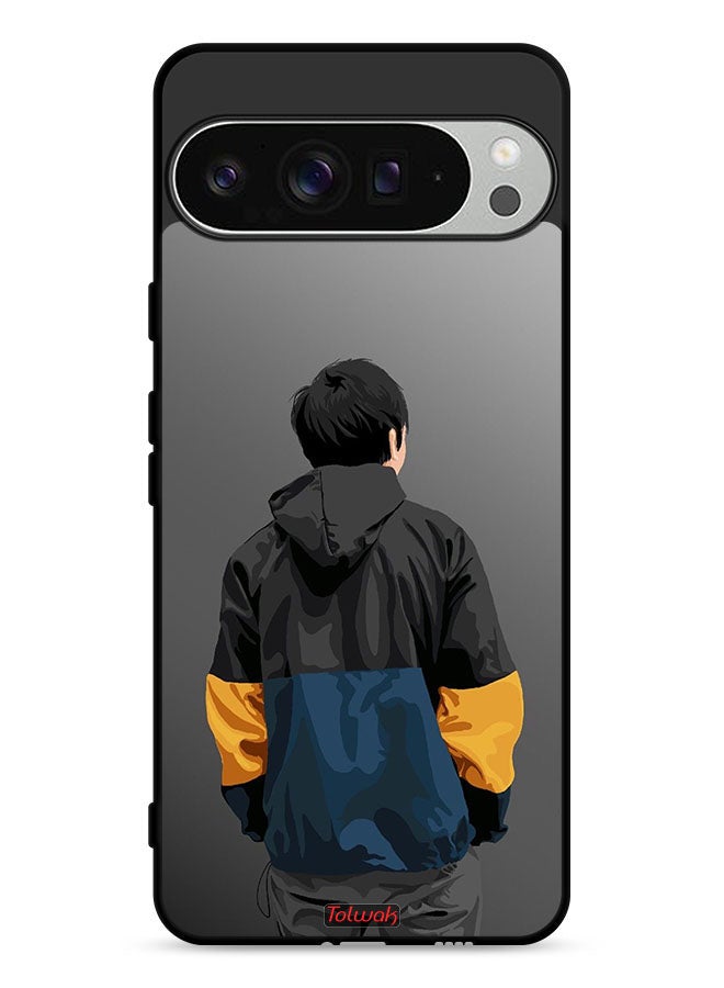 Tolwak Google Pixel 9 Pro XL Protective Case Cover Boy Portrait Art - Image 1