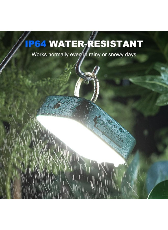 Wuben F5 LED Camping Lantern Rechargeable, 5200mAh LED Lantern with Magnet, IP64 Waterproof 500LM 3 Light Modes for Hook, Camping, Hiking, Hurricane Emergency, Home and Car - Image 4