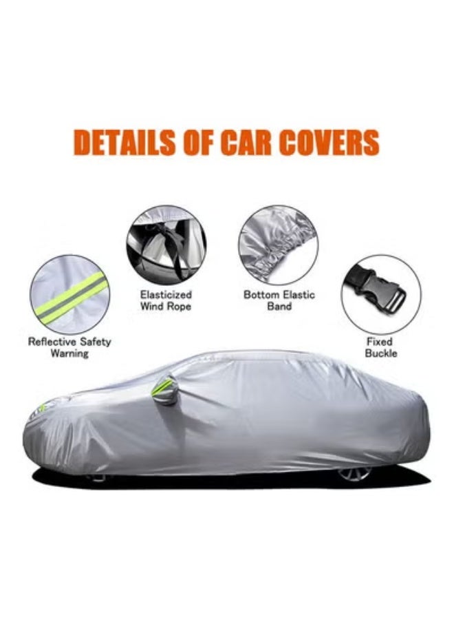 COYO Waterproof Car Covers for Automobiles All Weather Season UV Protection Snowproof Outdoor Full Cover Universal XL - Image 2