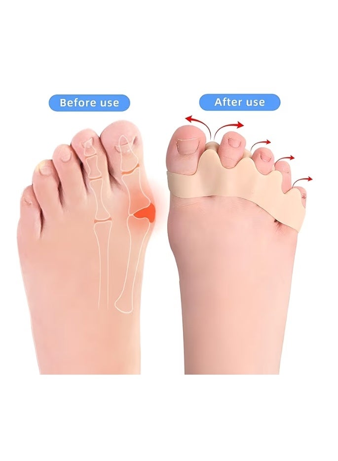 Medical-grade silicone toe separators and correctors – the ideal solution for foot comfort and toe straightening - Image 3