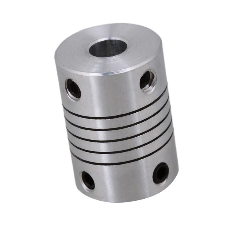 2 Pack Stainless Steel Flexible Motor Shaft Coupler Connector For Printer - Image 2
