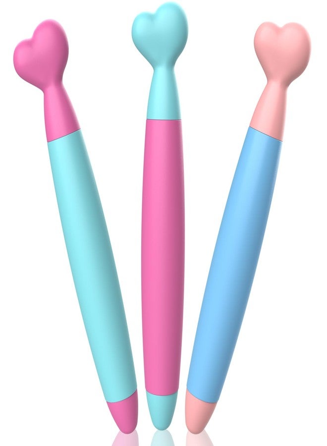 DIGIROOT أقلام ستايلس للأطفال من ديجيرووت - عبوة 3 مع رؤوس مطاطية متينة، متوافقة مع فاير، آيباد، آيفون، أجهزة أندرويد اللوحية والهواتف - Image 1