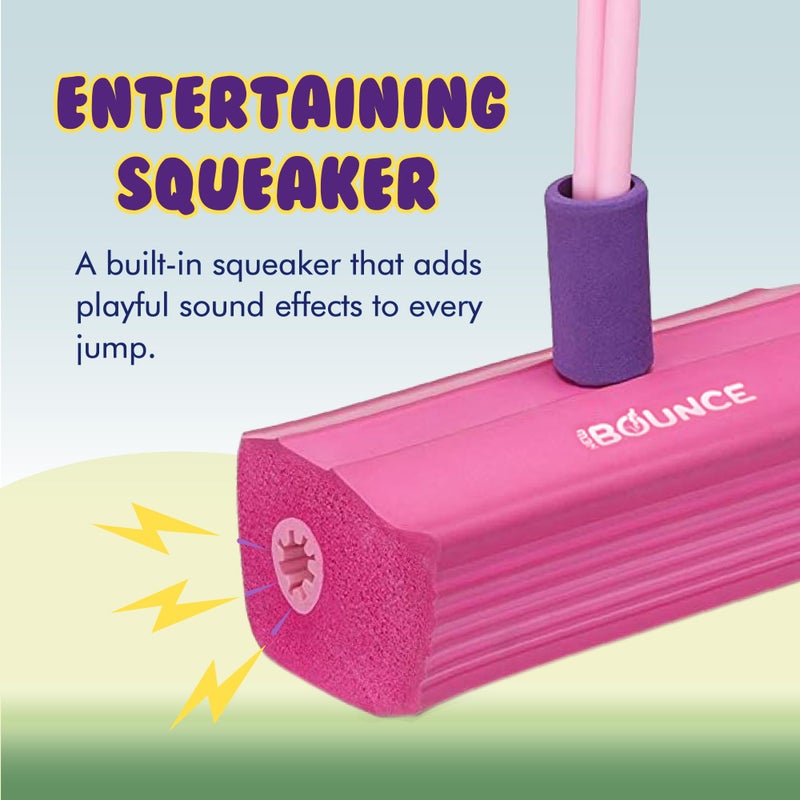 New Bounce Pogo Stick for Toddlers - Foam Jumper for Age 3,4,5,6,7,8 - Outdoor Jumping Toys - Birthday Gift for Toddler Girls and Boys - Image 4
