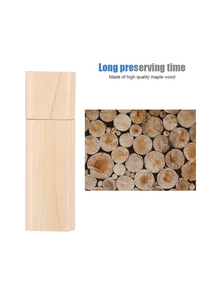 USB 2.0 Custom Primitive Simplicity Style Maple Wood USB with Box U Disk Flash Pen Drive(16G)
