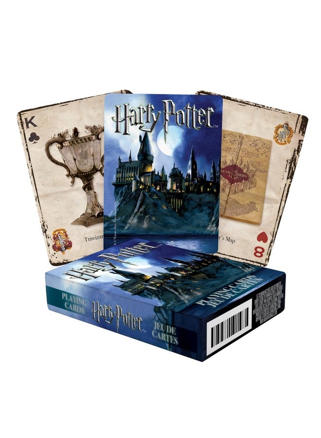 AQUARIUS Harry Potter Playing Cards - HP Themed Deck of Cards for Your Favorite Card Games - Officially Licensed Harry Potter Merchandise & Collectibles - Image 1