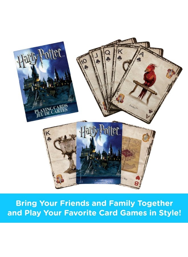 AQUARIUS Harry Potter Playing Cards - HP Themed Deck of Cards for Your Favorite Card Games - Officially Licensed Harry Potter Merchandise & Collectibles - Image 2
