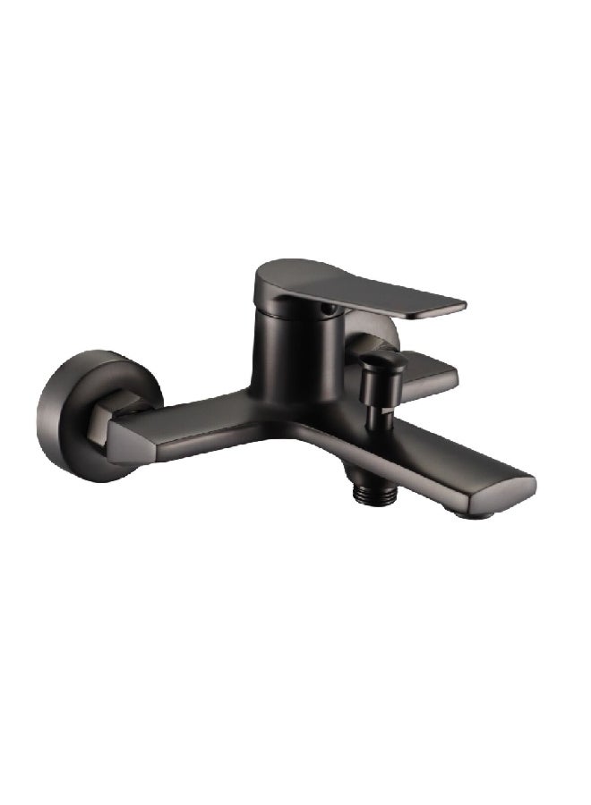 Aqua Drop Durable Modern Design Single Handle Solid Brass Bath Mixer Black 1 x 1 x 1 cm JS-622503B