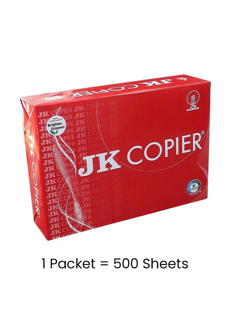 JK Copier A5 Paper 500 Sheets 80 GSM for Printing Copying Writing  - Image 2