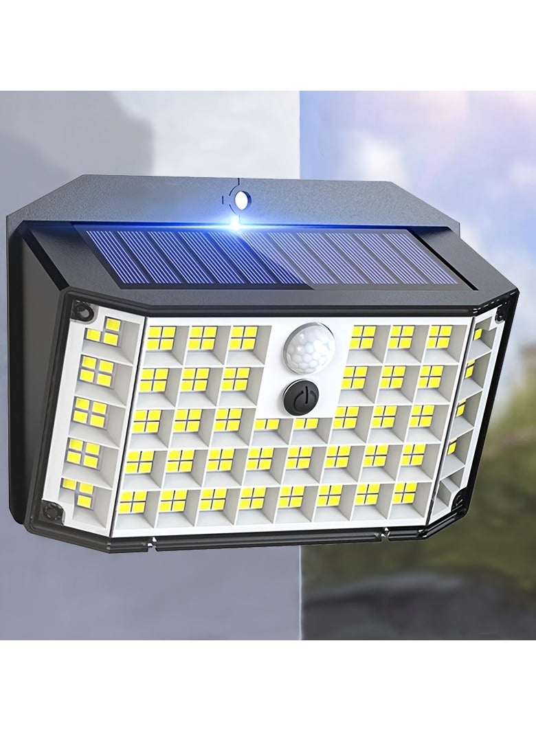 AROAQ 176LED Smart Wall Solar Light with Motion Sensor for Outdoor Garden 3 Modes Street Lamp for Yard Path Wall Lamp Garage Garden - Image 2