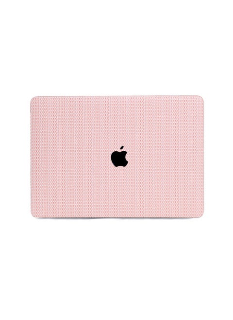 ينطبق على غطاء حماية الكمبيوتر المحمول Apple MacBook Pro غطاء حماية الكمبيوتر من الجلد الصناعي غير اللامع بنمط قش M3 - اللون: K1611 حصيرة قش - رقم 4 ألوان - الطراز المطبق: (طائرة) 13.3 Pro (A1278)