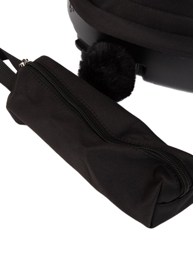 بريما حقيبة مدرسية بحجم 20 إنش | حقيبة أنيقة للمدارس مع 4 عجلات قابلة للإزالة ومقلمة مرفقة ومساحة داخلية منظمة ومقاس مثالي للكتب بلون أسود عملي ومتين - Image 5