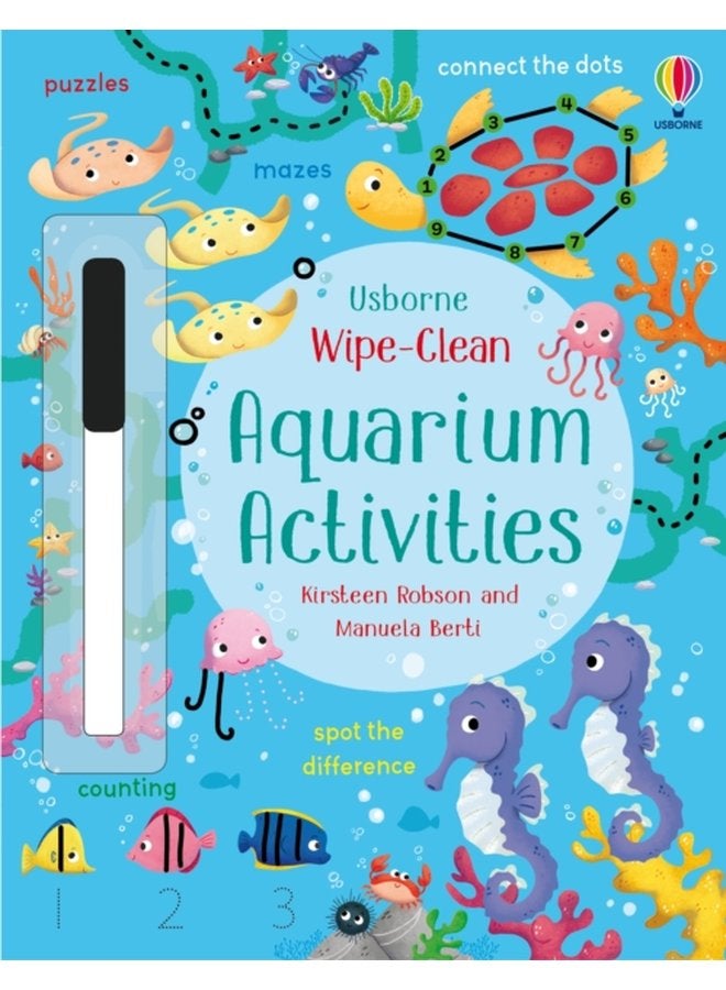 Wipe Clean Aquarium Activities - Paperback