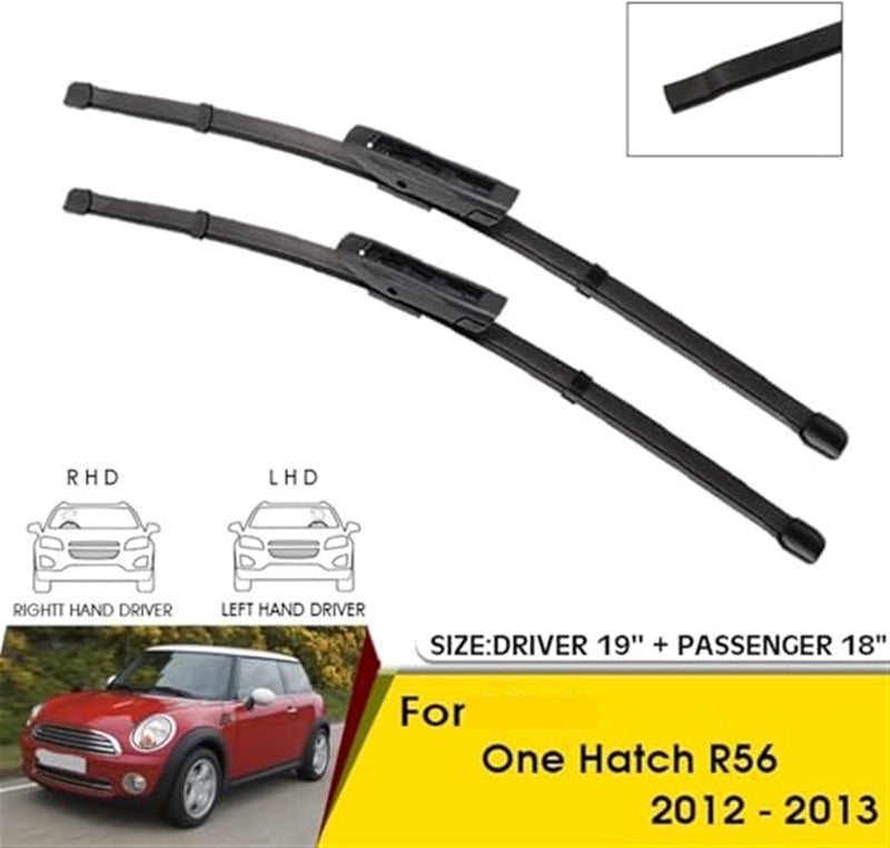 DEMULAX Car Front Wiper Blades for MINI One Hatch R56 - Image 5