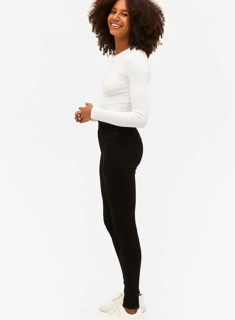 MONKI High Waist Skinny Jeans