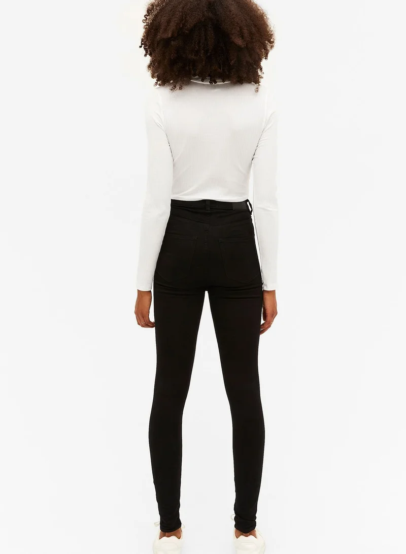 MONKI High Waist Skinny Jeans