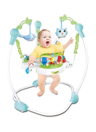 Baby Jumper - 360 degree baby bouncer seat, comfort and safety at all times. Features 360 Degree Medium Rotation Allowed Swivel Function - Flexible Bouncer for Kids with Music and Lights - pzsku/Z64A35DAD7D4E6BC8A30EZ/45/_/1738198588/3cbe234c-d857-4931-ad4f-9d66fa5a29ca