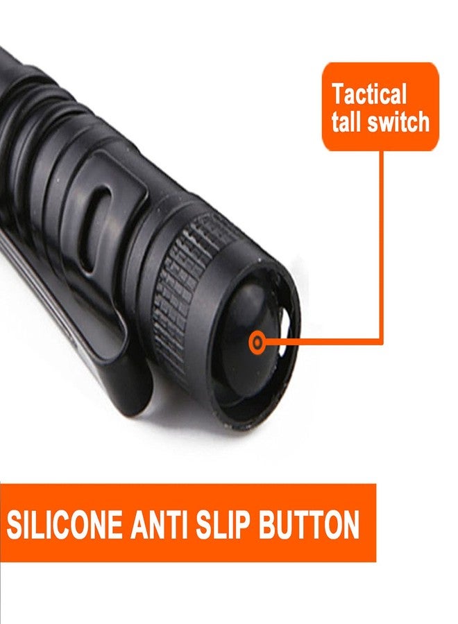 Beieverluck 10 Pack Small Mini Flashlights, Pocket Flashlight Penlight with Clip, Tactical Pen Light for Camping Outdoor Emergency Inspection Fathers Gifts for Dad Husband - Image 2