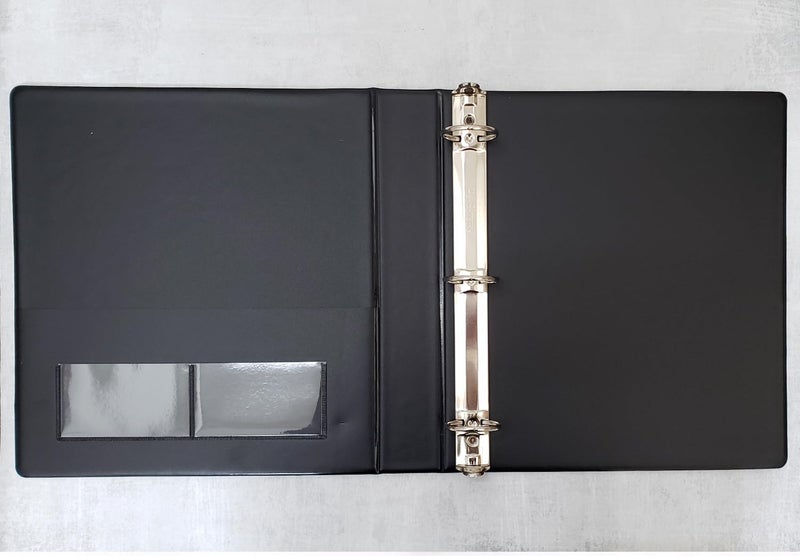 Nancy Nikko Estate Planning Portfolio 3-Ring Binders – Leather Like Feel with Gold Debossed Title. Dividers and Sheet Protectors Included (Estate Planning Portfolio, Navy, 2" Capacity) - Image 2
