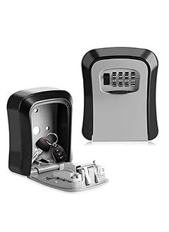 SUNBEET SUNBEET Combination Key Safe BoxKey Safe Lock Box Outdoor Storage Box with Code Combination Password Security Lock Multicolor 