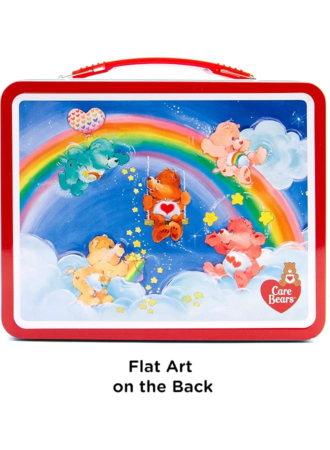 erorex Care Bears Fun Box Sturdy Tin Storage Box With Plastic Handle And Embossed Front Cover Officially Licensed Care Bears Merchandise And Collectible Gifts One Size  - Image 4
