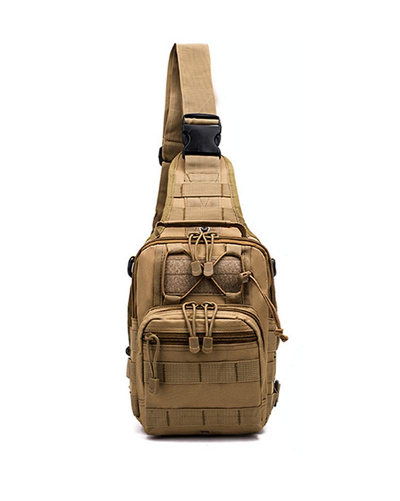 Esbuy Tactical Backpack Outdoor Shoulder Bag Satchel Sling Chest Packs Daypacks - Image 1