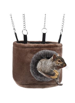 WINOMO WINOMO Pet Hammock Hamster Hanging Toy Snuggle Hut for Squirrel, Chinchilla, Guinea, Pig, Rat, Mice, Small  - Image 5