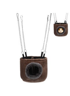WINOMO WINOMO Pet Hammock Hamster Hanging Toy Snuggle Hut for Squirrel, Chinchilla, Guinea, Pig, Rat, Mice, Small  - Image 1
