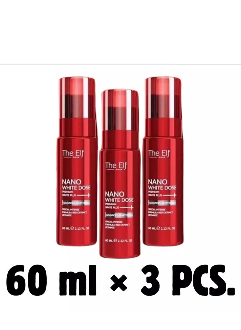 The Elf Nano White Dose Premium White Plus Serum 60 ml in 3 pieces  - Image 2