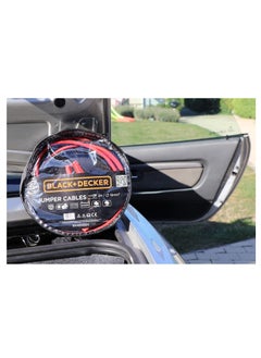 BLACK+DECKER Black+Decker Car Jumper Cables 3m Length with Insulated Clamps  - Image 3