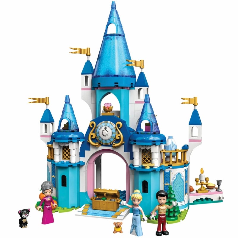 LEGO - Disney Cinderella and Prince Charming's Castle 365 Pieces - 43206 - Image 2