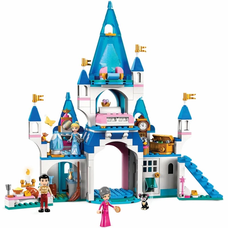 LEGO - Disney Cinderella and Prince Charming's Castle 365 Pieces - 43206 - Image 5