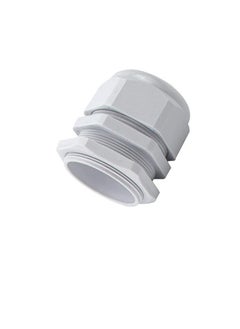 Generic Armoured Cable Gland Kit for Outdoor Sockets and Junction Boxes  Industrial Use with Lock Nut PVC Shroud and Earth Tag (32L, CW)  - Image 1