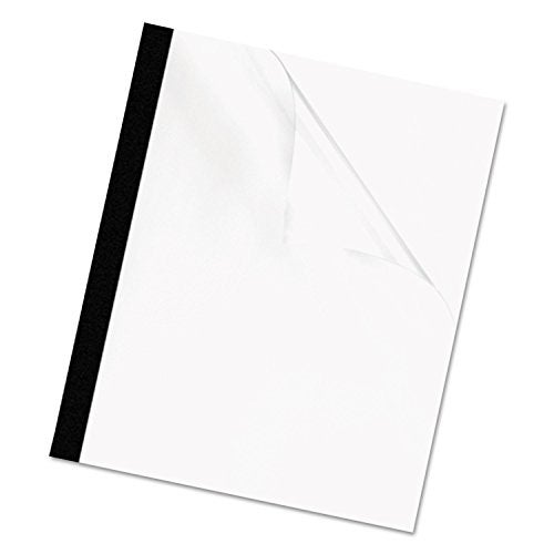 Fellowes 3/4-Inch Binding Covers Thermal, 10-Pack, Black (5256801) - Image 3