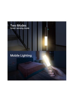 SYOSI Motion Sensor Light Indoor, Stick on Motion Wall Light Wooden Wall Sconce Wooden LED Wall Sconce Indoor Rechargeable Wooden Wall Light for Hallway, Stair, Closet, Shelf, Bathroom, Kitchen  - Image 4