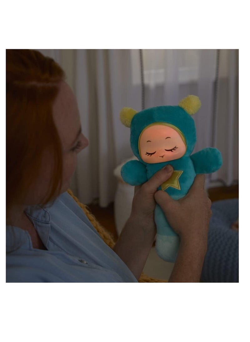 PLAYSKOOL Glo Worm Smart Sense Cry Sensor and Voice Recordable Soft Stuffed Soother Toy for Newborn, Baby, and Toddler - Image 5