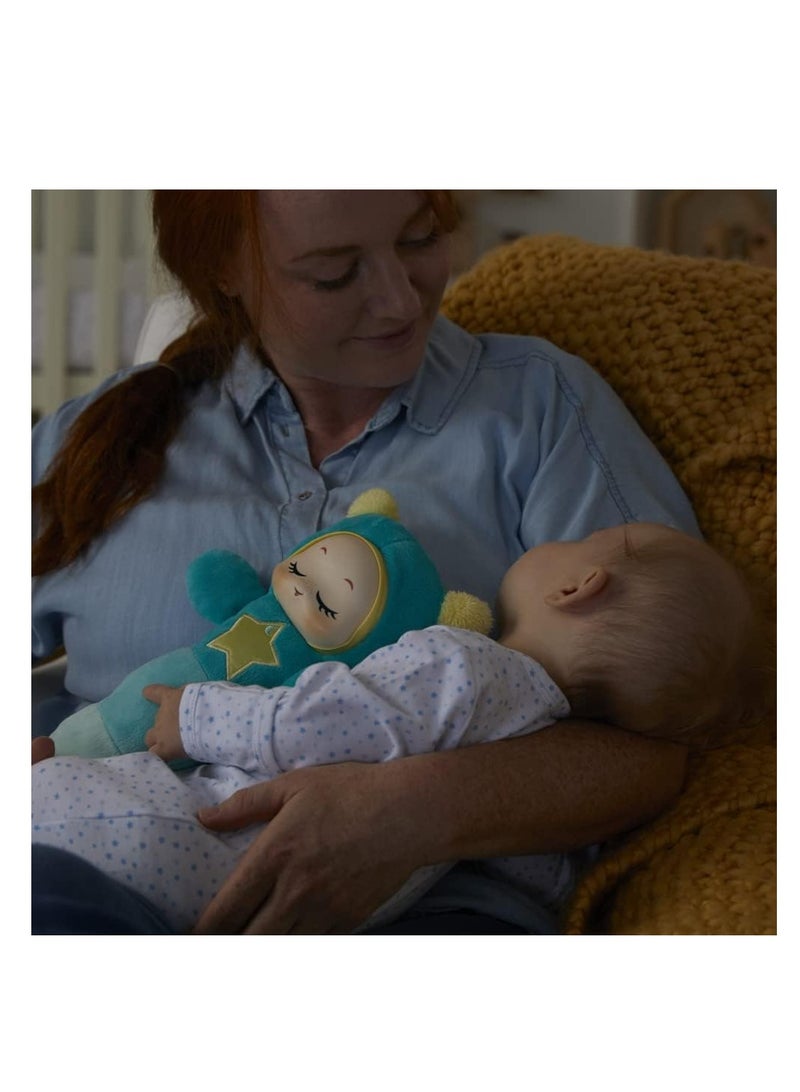 PLAYSKOOL Glo Worm Smart Sense Cry Sensor and Voice Recordable Soft Stuffed Soother Toy for Newborn, Baby, and Toddler - Image 3