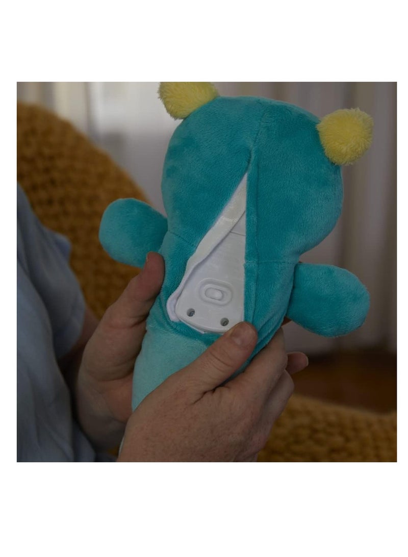 PLAYSKOOL Glo Worm Smart Sense Cry Sensor and Voice Recordable Soft Stuffed Soother Toy for Newborn, Baby, and Toddler - Image 4