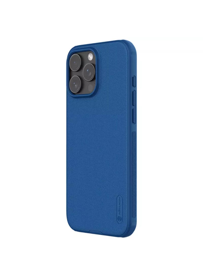 Nillkin Nillkin High Quality Super Frosted Shield Pro Magnetic Case For Apple iPhone 16 Pro Max Blue  - Image 2